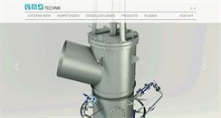 Desktop Screenshot of gms-technik.com