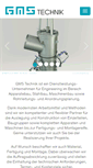 Mobile Screenshot of gms-technik.com